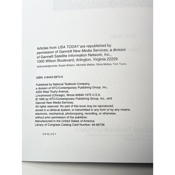 Lot 2 International Herald Tribune USA Today Mastering Reading Cassette Book SET - Picture 7 of 16